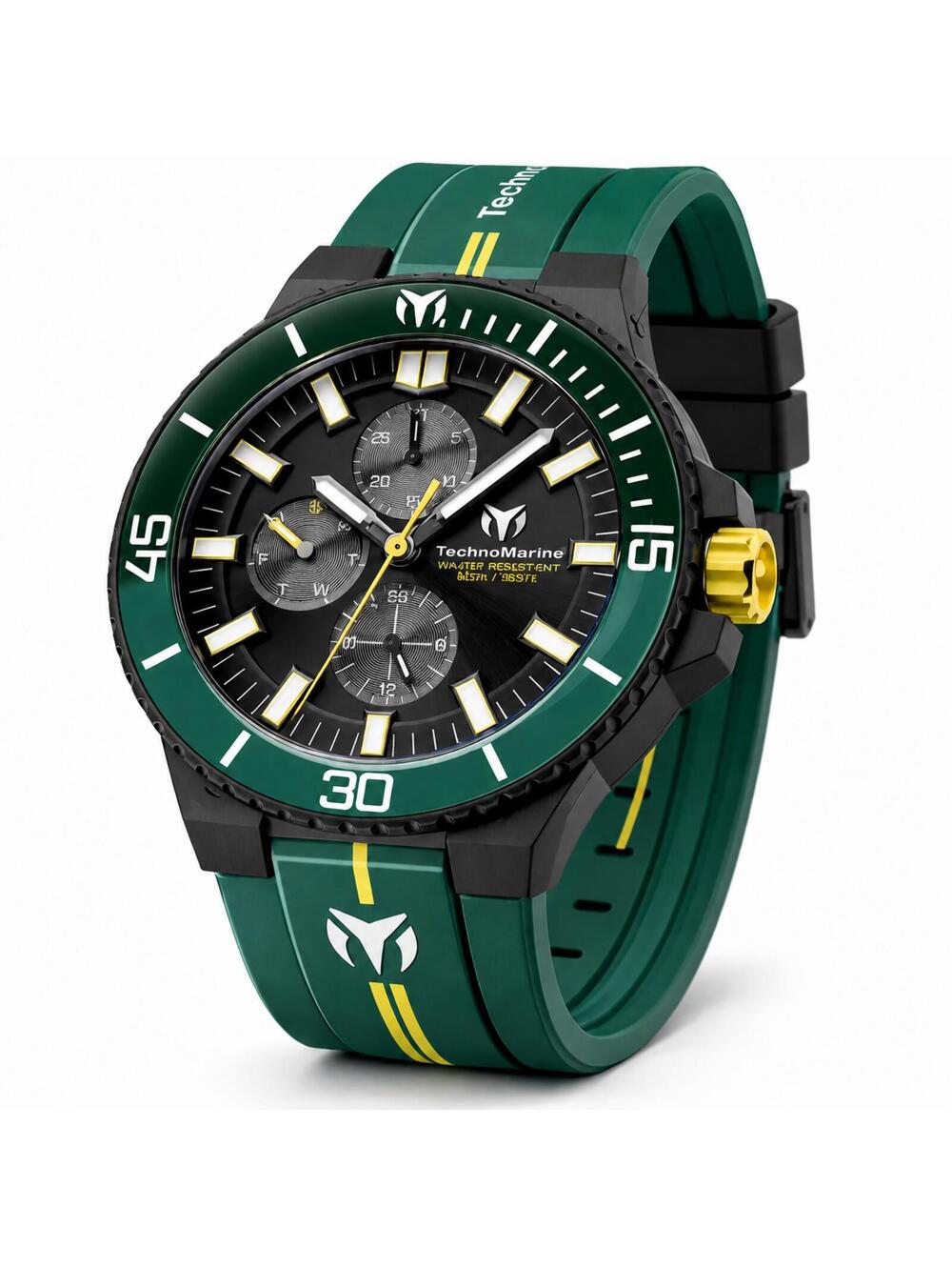 TechnoMarine Racing Legends Men's Watch - 43mm, Green (TM-525034)